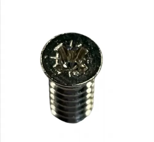 Vite euro nichelata TS piana 6,3x15
